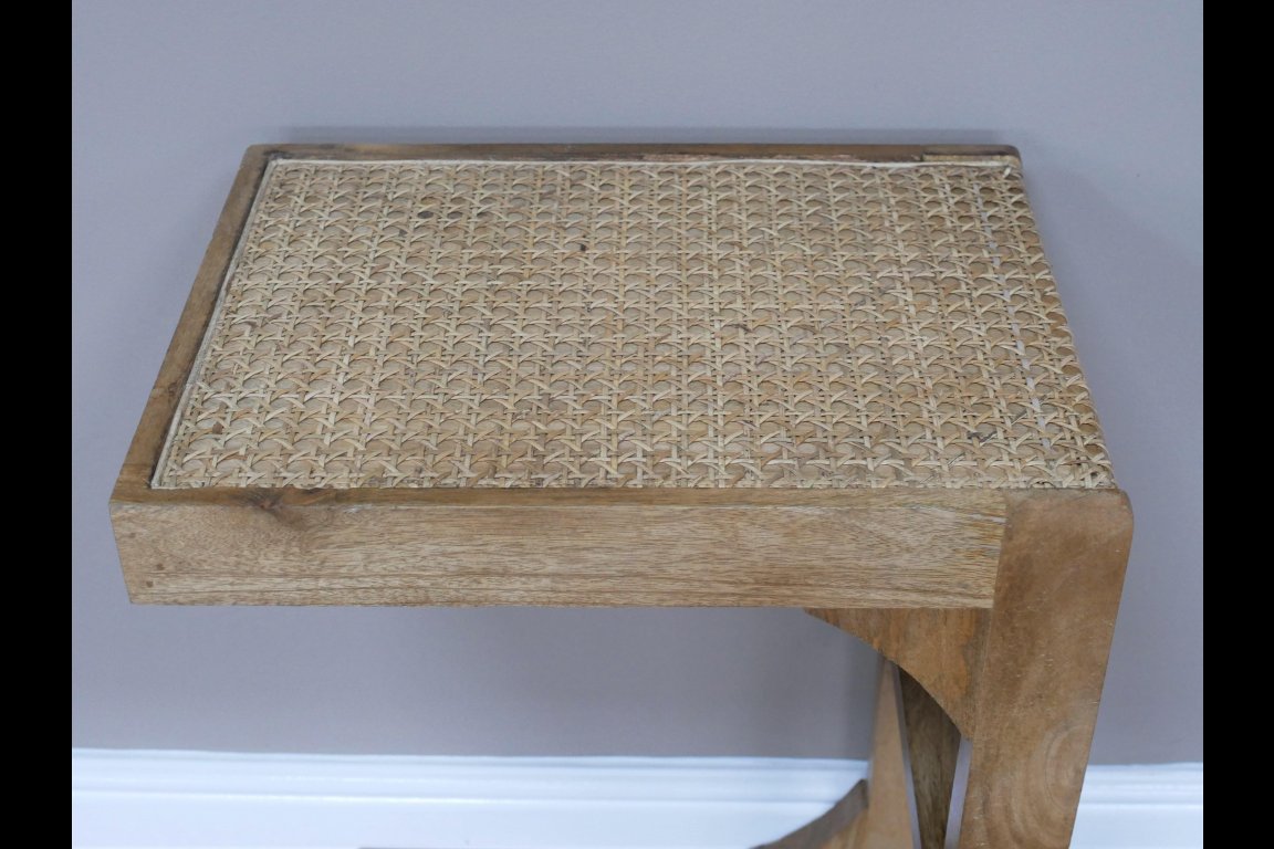 Rattan Side Table