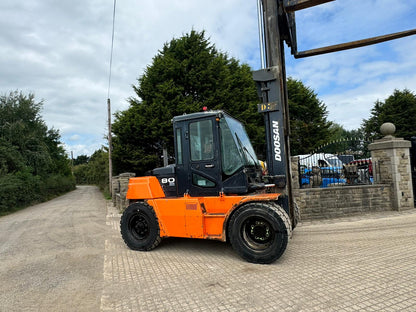 2015 DOOSAN D80S-7 8 TON FORKLIFT FORKTRUCK