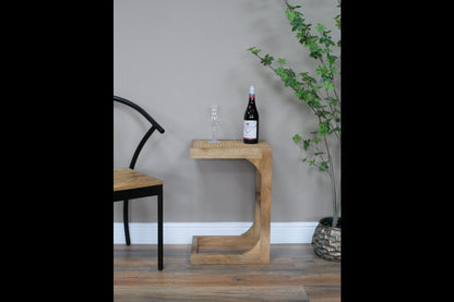 Rattan Side Table