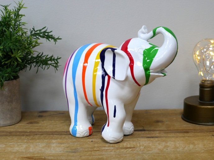 Elephant With Stripes