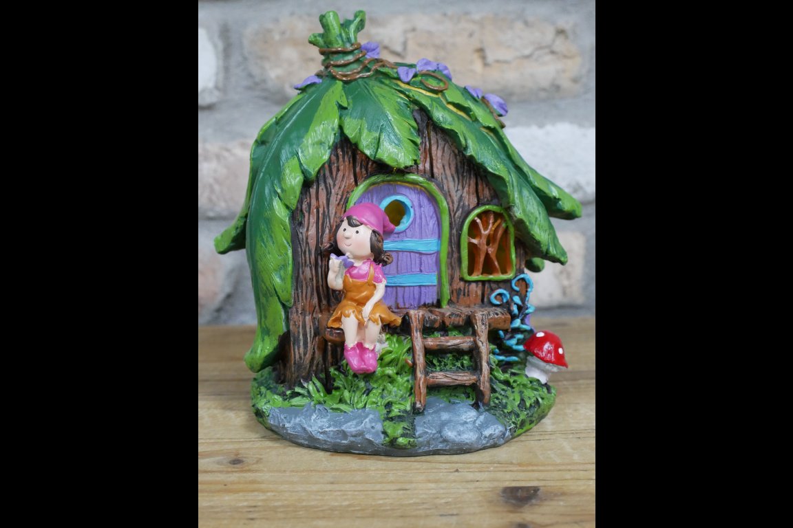 Fairy House With Solar Light