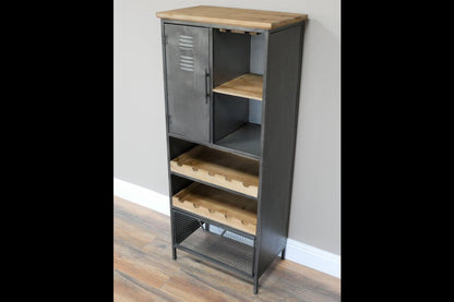 Industrial Wine Cabinet