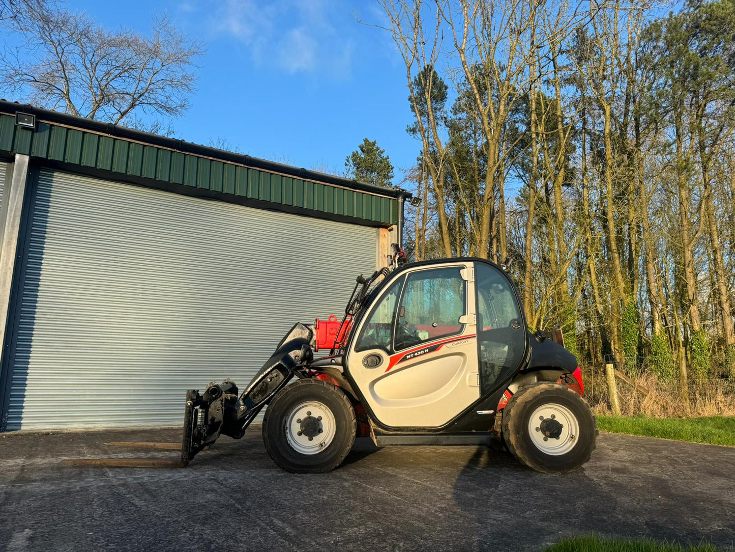 2020 MANITOU MT420H TELEHANDLER FORKLIFT