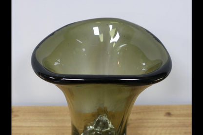 Green Glass Vase