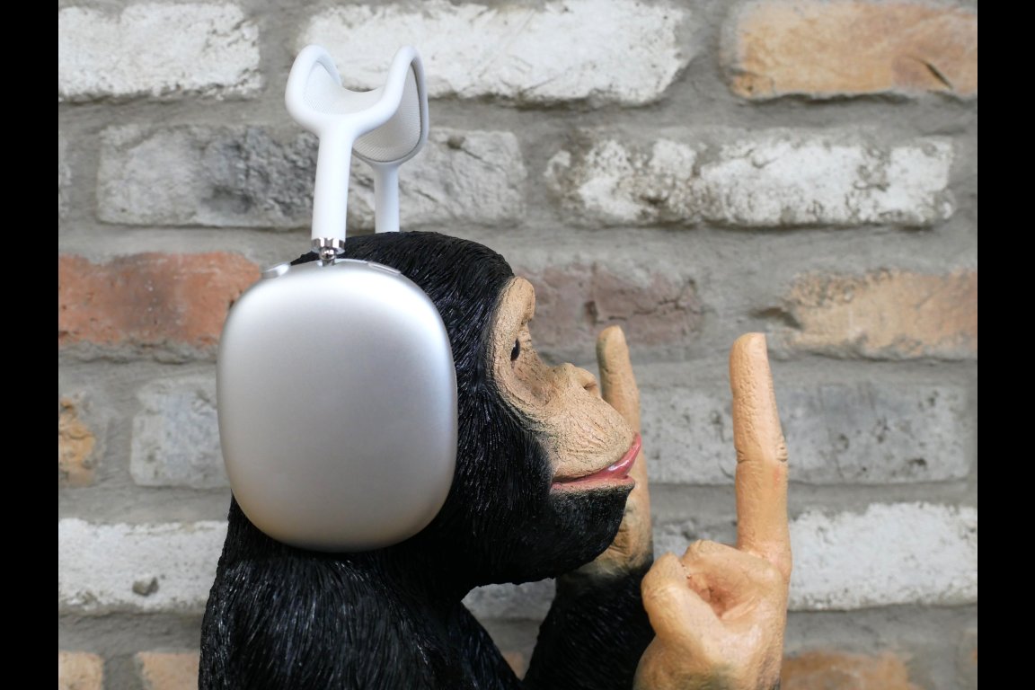 Up Yours Monkey Headphone Holder