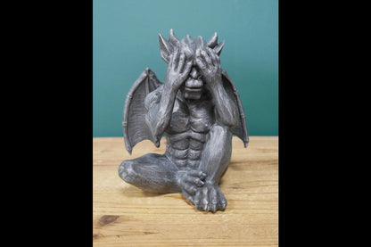 Set Of Three Gargoyles