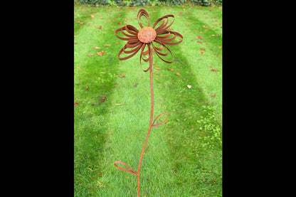 Rusty Flower Stake