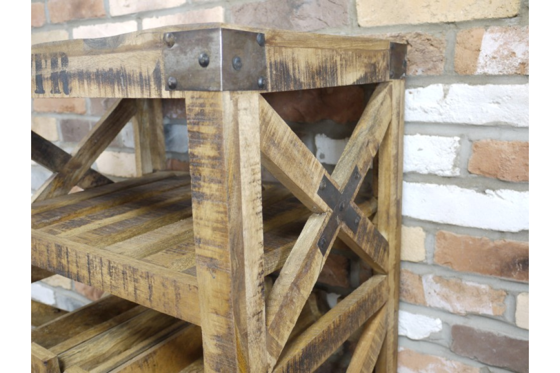 Industrial Wine Trolley