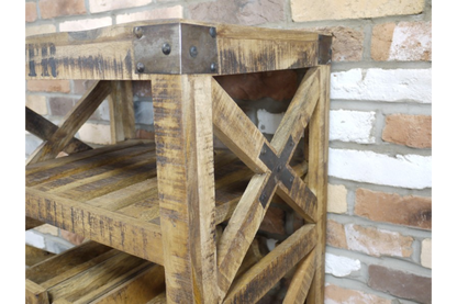 Industrial Wine Trolley