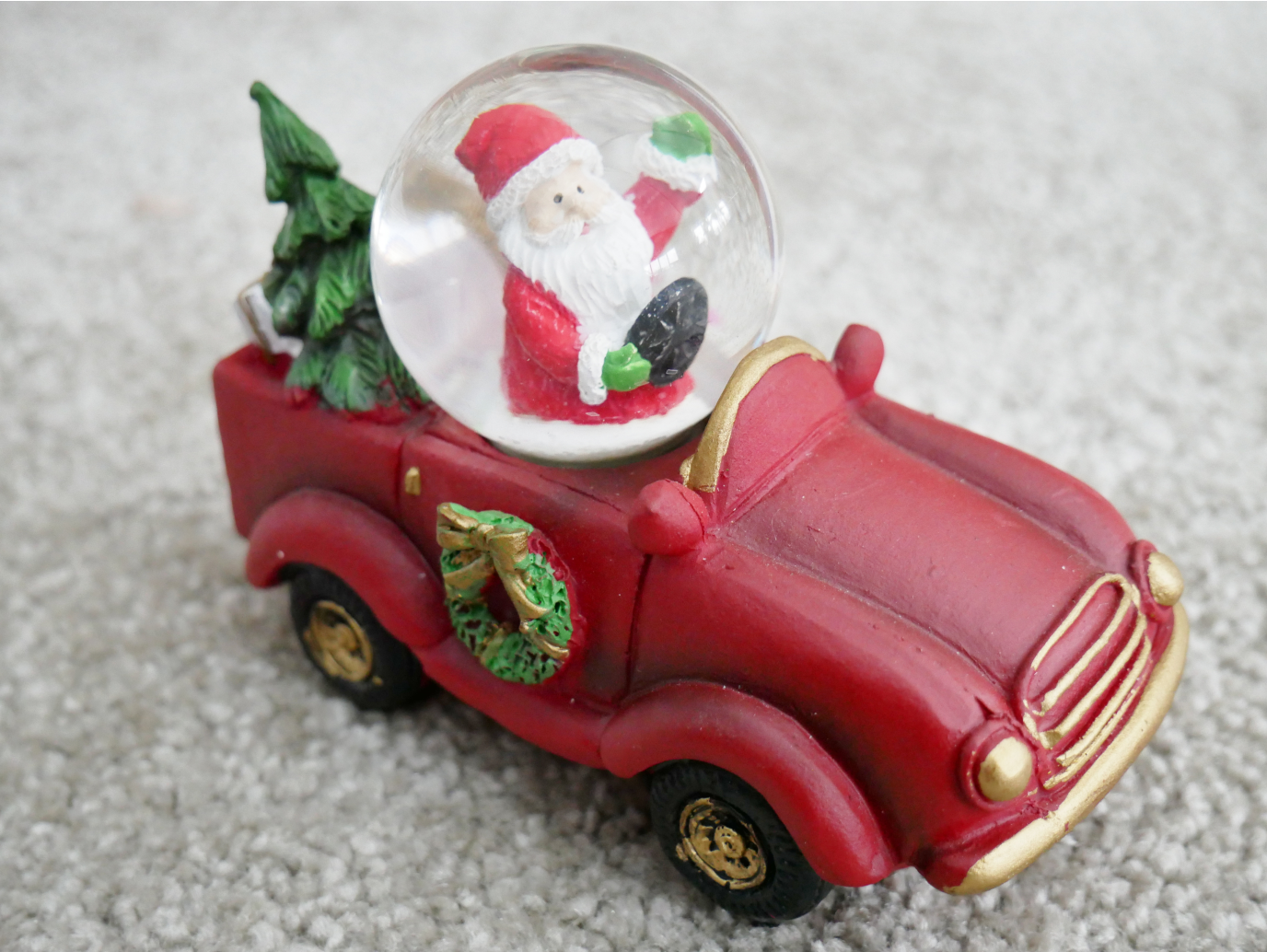 Santa Snow Globe