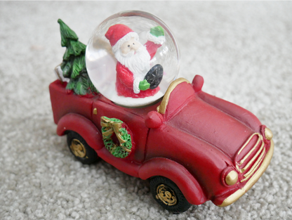 Santa Snow Globe