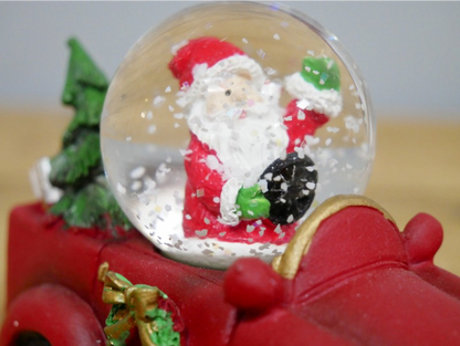 Santa Snow Globe