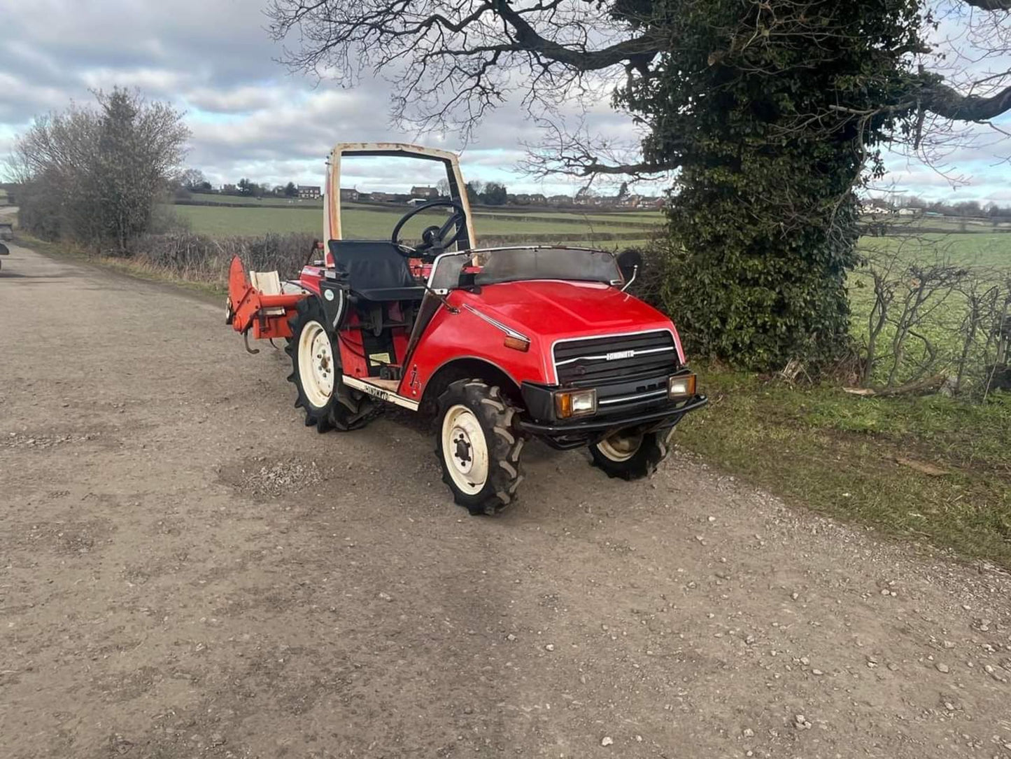 HINOMOTO JT1 4WD COMPACT TRACTOR WITH 4FT ROTAVATOR