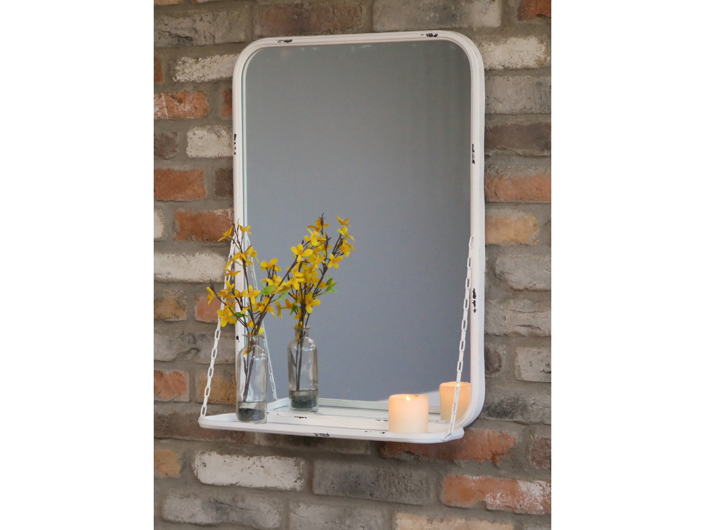 Mirror With Shelf