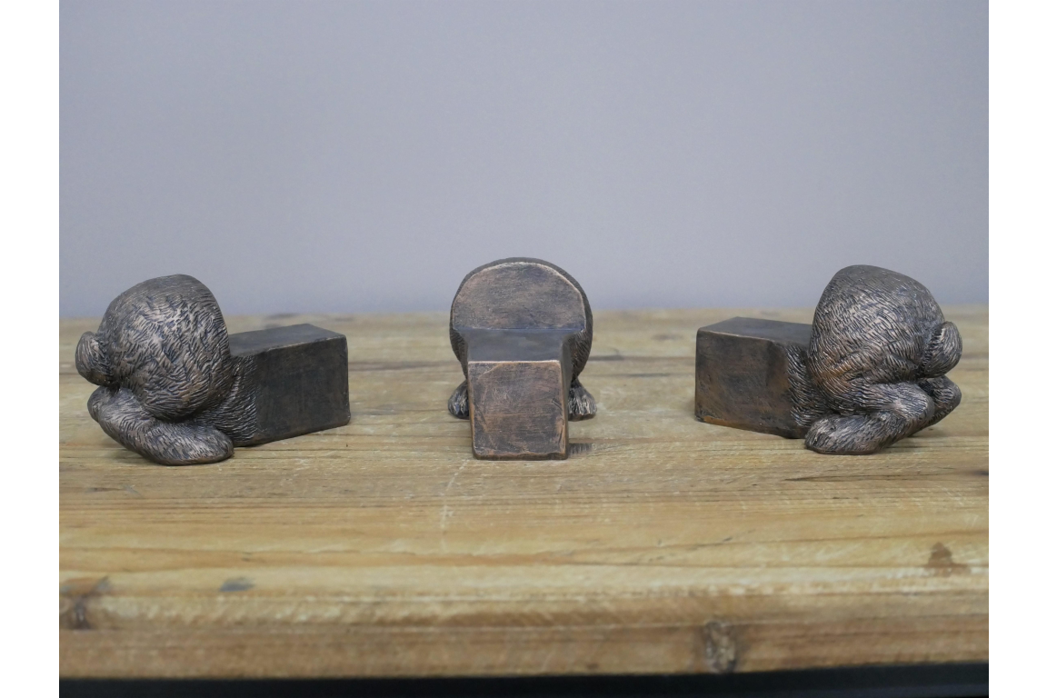 Set Of 3 Rabbit Pot Stands