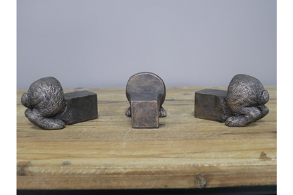 Set Of 3 Rabbit Pot Stands