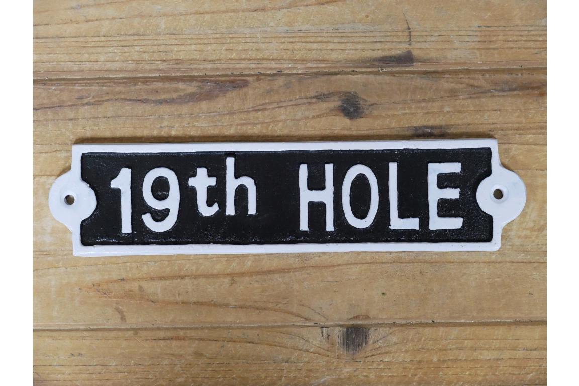 Sign (19th Hole)