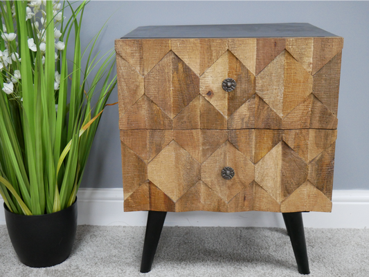 Industrial Bedside Cabinet