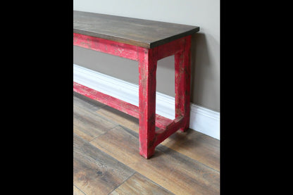 Red Bench - Large