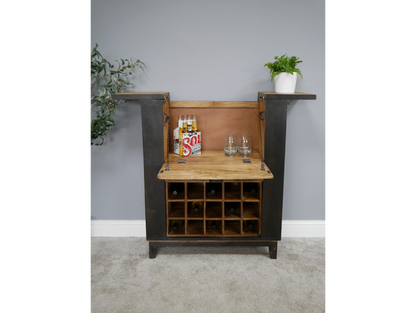 Industrial Wine Cabinet