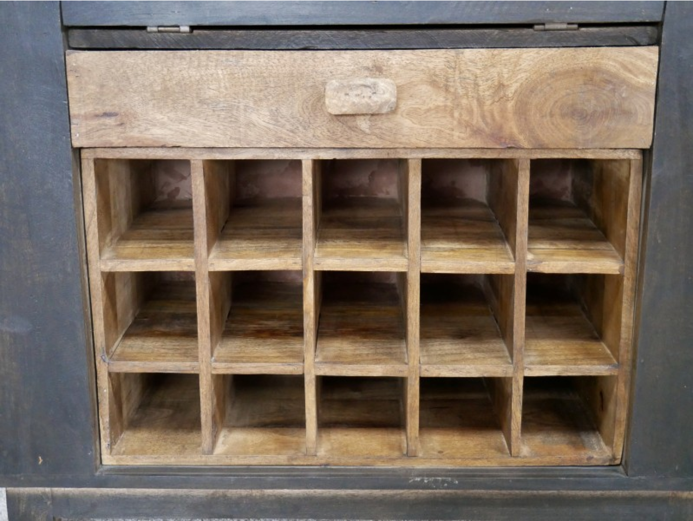 Industrial Wine Cabinet