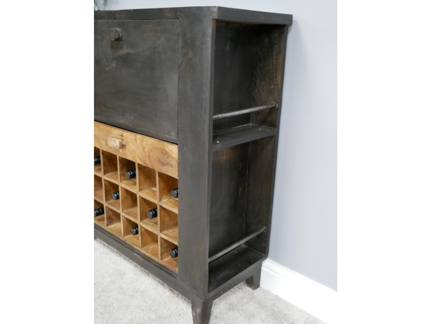 Industrial Wine Cabinet