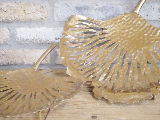 Set Of 2 Leaf Trays