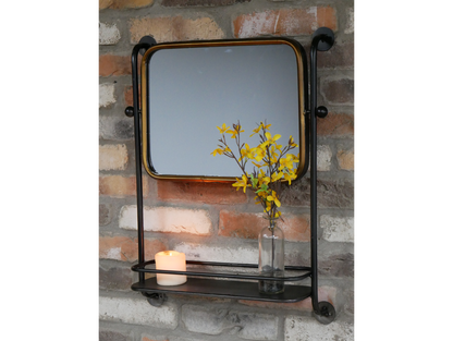 Mirror With Shelf