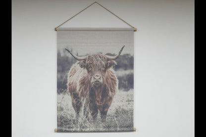 Wall Art - Highland Cow