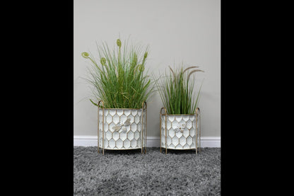 Set Of 2 Bee Planters