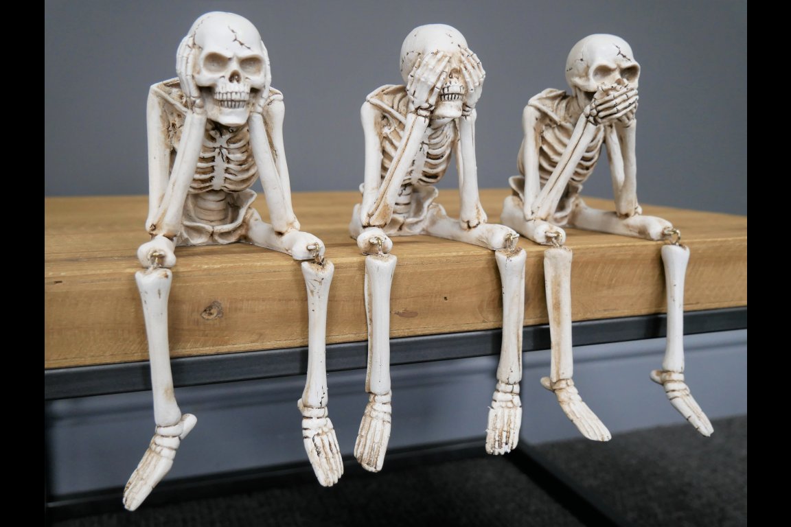 Set Of 3 Skeletons