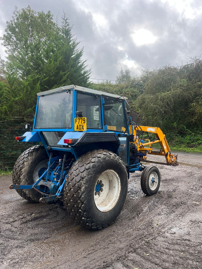 FORD 4110 54HP TRACTOR WITH BOMFORD LOADER