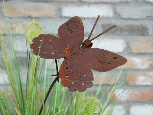 Rusty Butterfly Stake