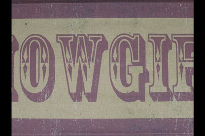 Canvas Wall Art - Showgirls Sign