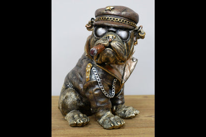 Smoking Bulldog