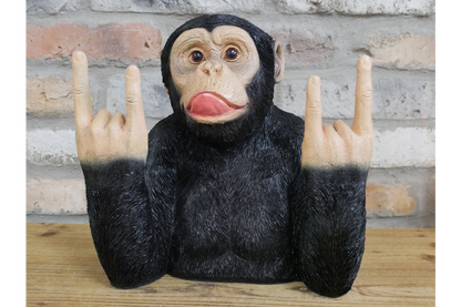 Rock n Roll Monkey Headphone Holder
