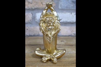 Set Of 3 Yoga Lions