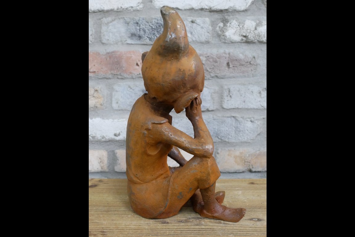 Rusty Cast Iron Elf