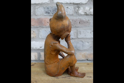 Rusty Cast Iron Elf