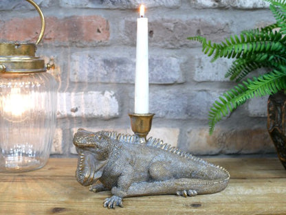 Lizard Candle Holder
