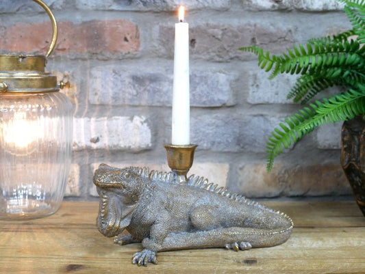 Lizard Candle Holder