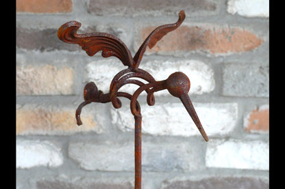 Rusty Bird Stake