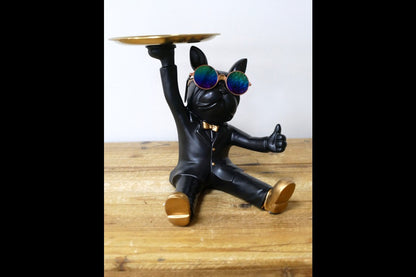 Thumbs Up Dog With Tray