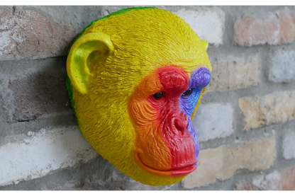 Rainbow Monkey Head