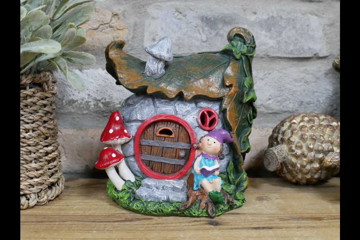 Fairy House With Solar Light