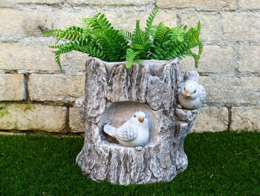 Log Planter