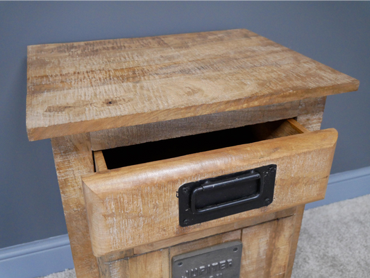 Industrial Bedside Cabinet