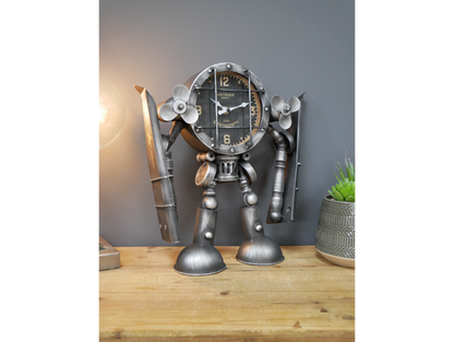 Robot Plane Clock