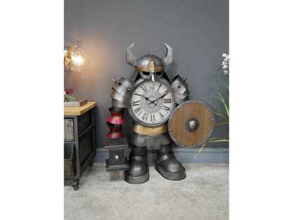 Large Warrior Clock