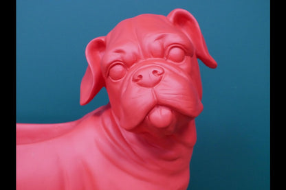 Red Dog Planter